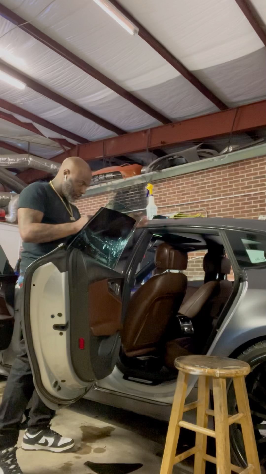 Window-tint installation