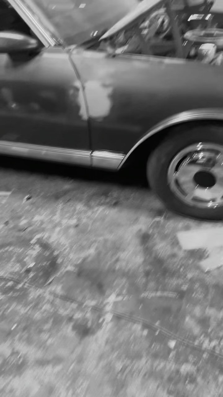 Classic-car shop work